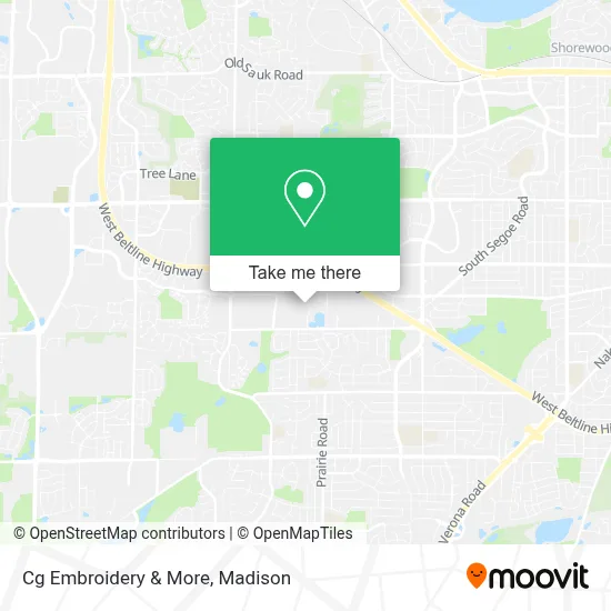 Cg Embroidery & More map