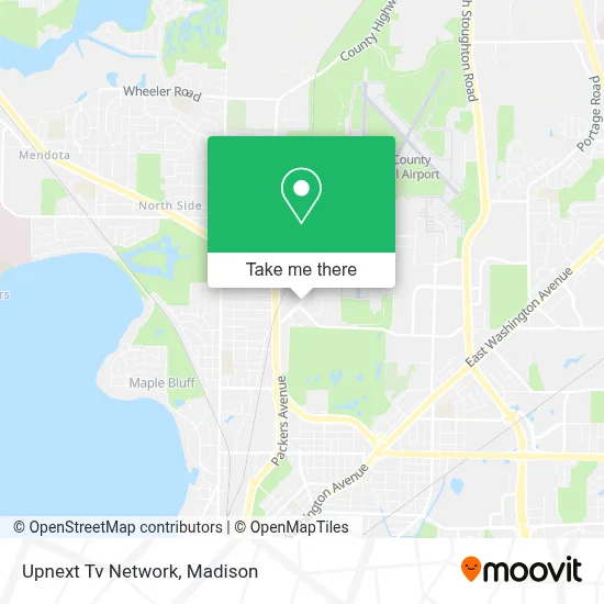 Upnext Tv Network map