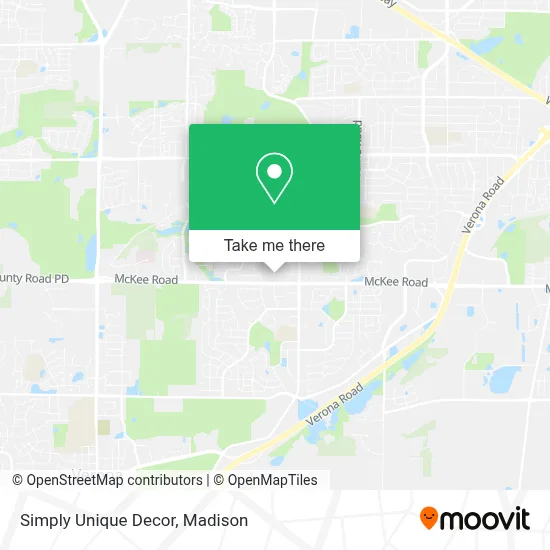 Simply Unique Decor map