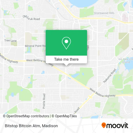 Bitstop Bitcoin Atm map
