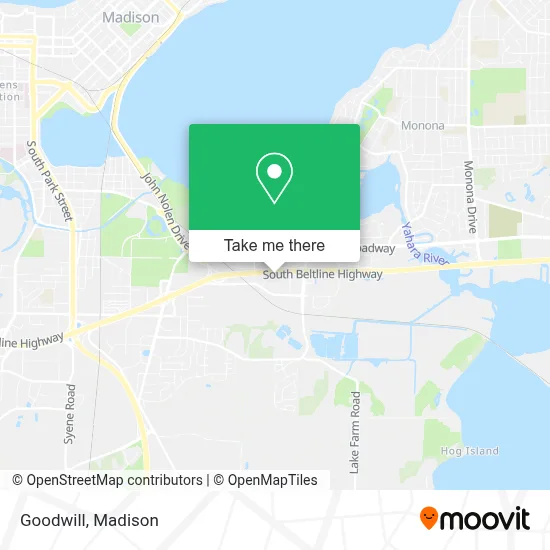 Goodwill map