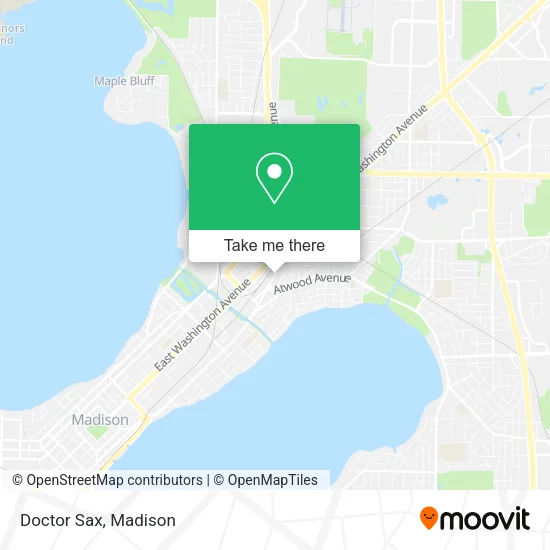 Doctor Sax map