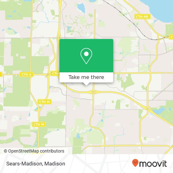 Sears-Madison, Madison, WI 53719 map