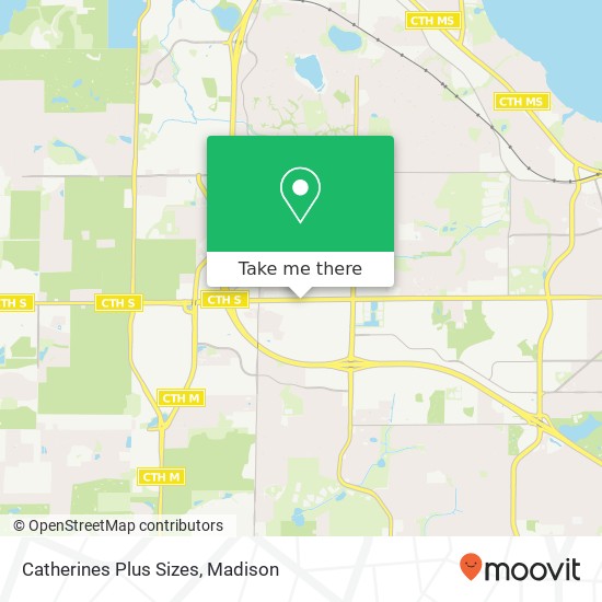 Catherines Plus Sizes, 7429 Mineral Point Rd Madison, WI 53717 map