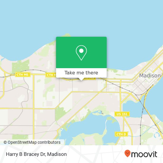 Harry B Bracey Dr map