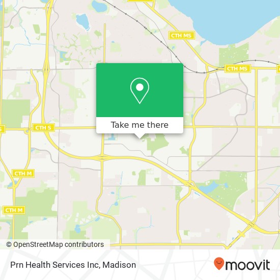 Prn Health Services Inc map