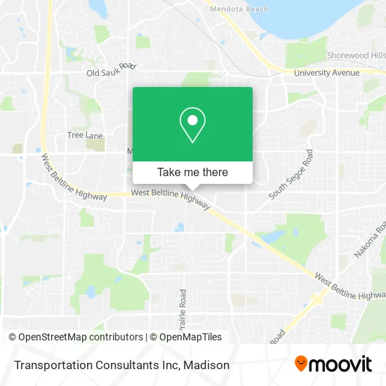 Transportation Consultants Inc map