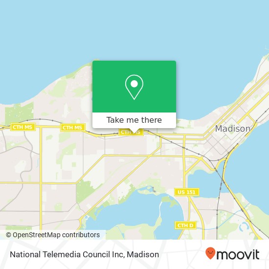 National Telemedia Council Inc map