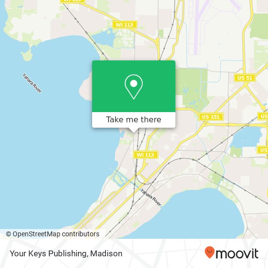 Mapa de Your Keys Publishing