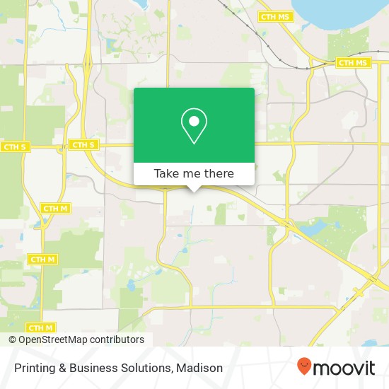 Printing & Business Solutions map