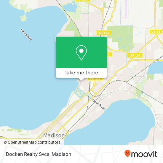 Docken Realty Svcs map