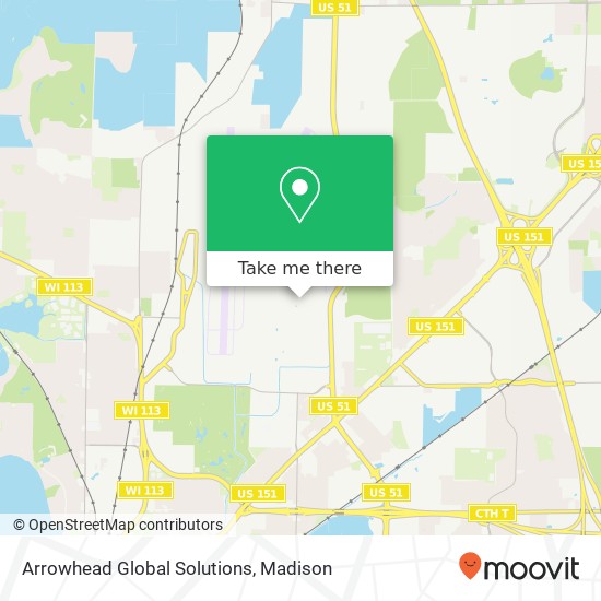 Arrowhead Global Solutions map