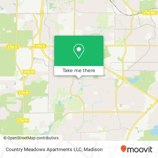 Country Meadows Apartments LLC map