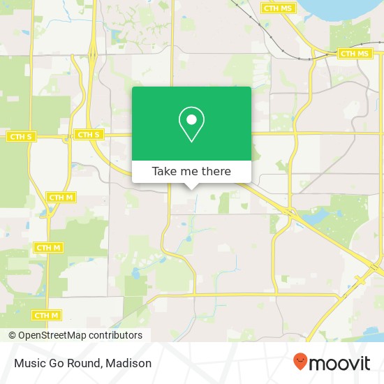 Music Go Round map