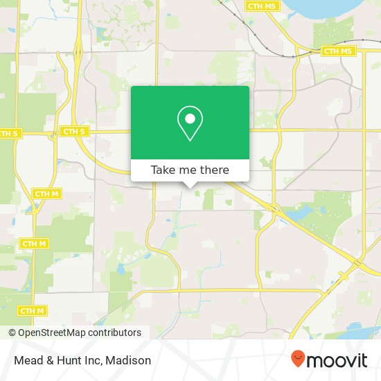 Mead & Hunt Inc map