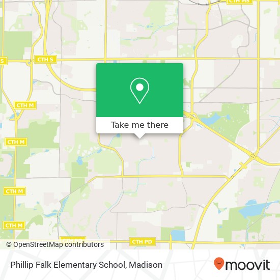 Mapa de Phillip Falk Elementary School