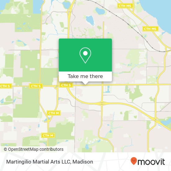 Martingilio Martial Arts LLC map