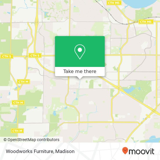Woodworks Furniture map