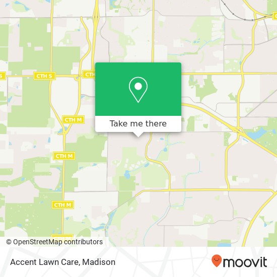 Accent Lawn Care map