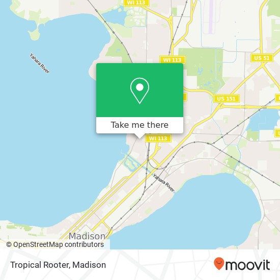 Tropical Rooter map