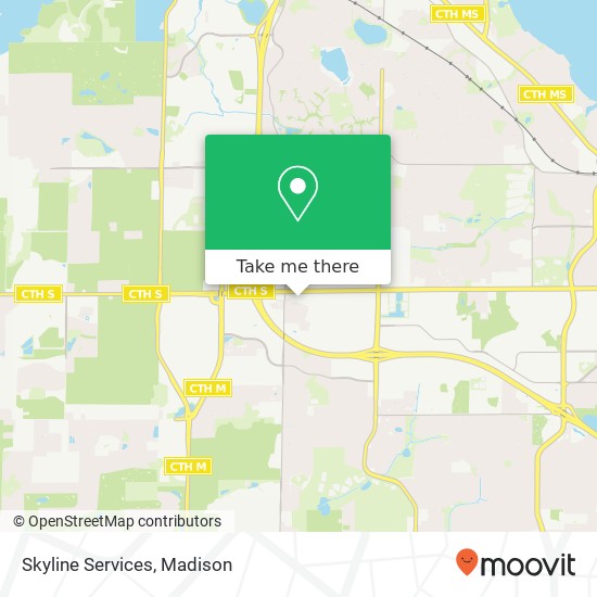 Skyline Services map