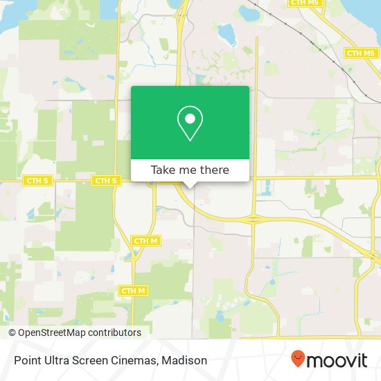 Mapa de Point Ultra Screen Cinemas