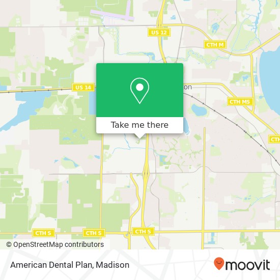 Mapa de American Dental Plan