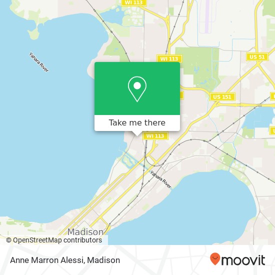 Anne Marron Alessi map