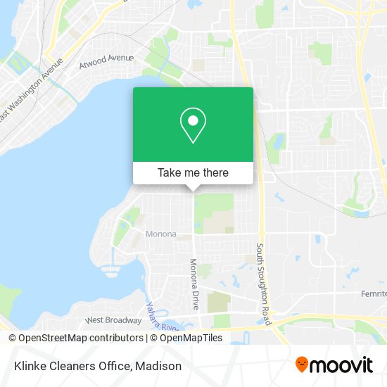 Klinke Cleaners Office map