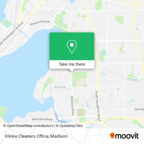 Klinke Cleaners Office map