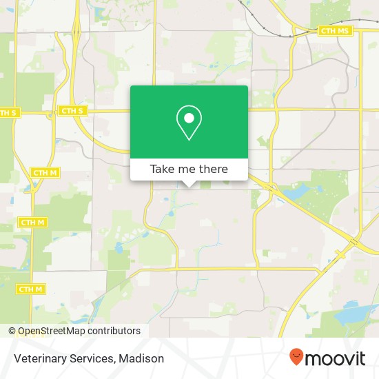 Veterinary Services map