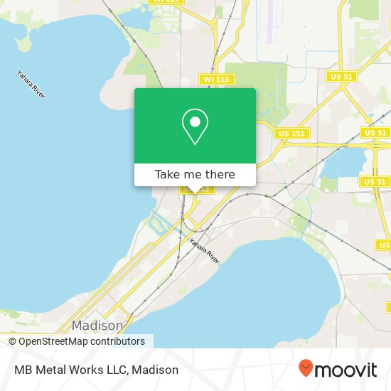 Mapa de MB Metal Works LLC