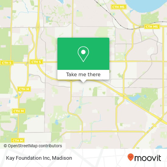 Kay Foundation Inc map