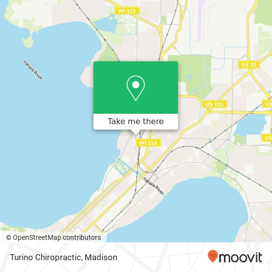 Turino Chiropractic map