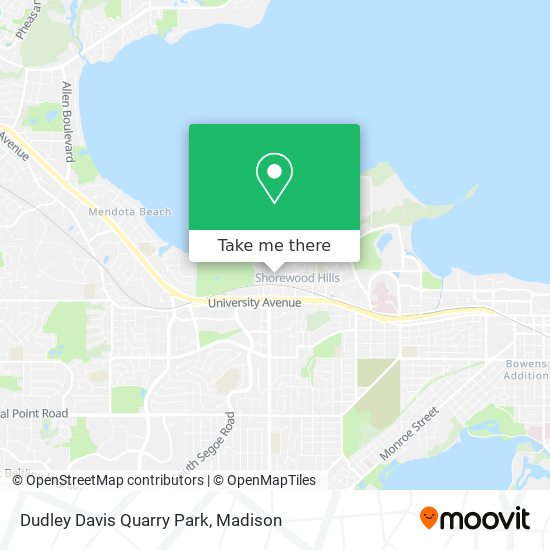 Dudley Davis Quarry Park map