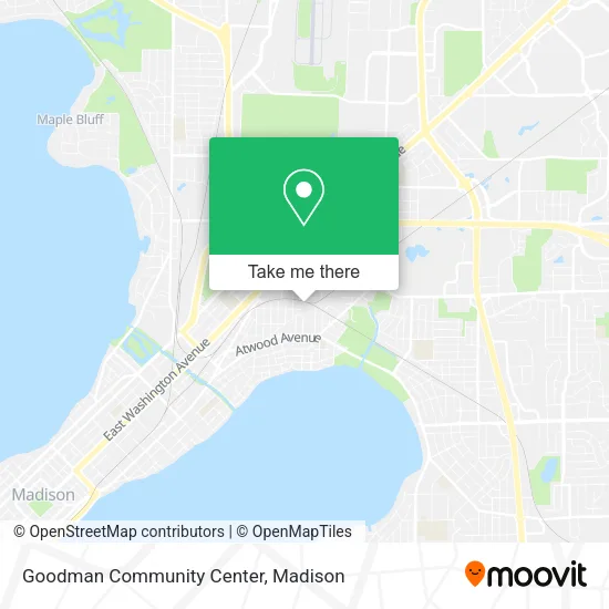 Goodman Community Center map