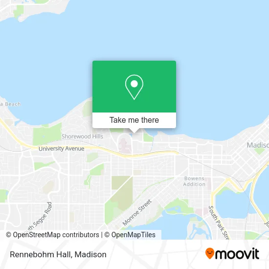 Rennebohm Hall map