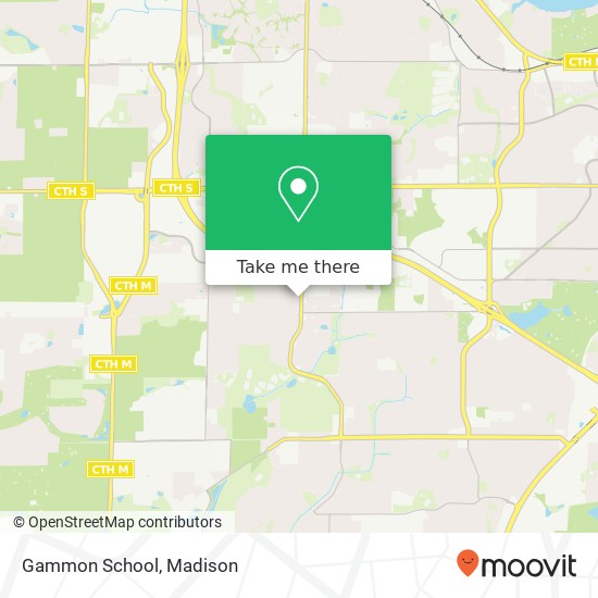 Gammon School map