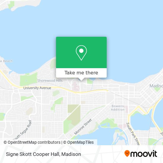 Signe Skott Cooper Hall map