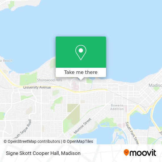 Mapa de Signe Skott Cooper Hall