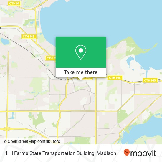 Hill Farms State Transportation Building map