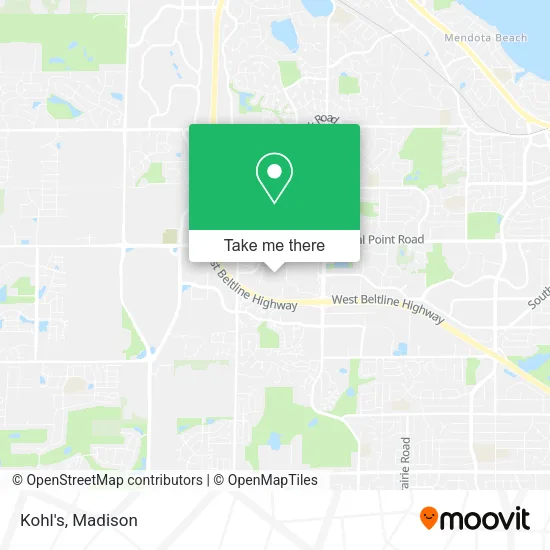 Mapa de Kohl's