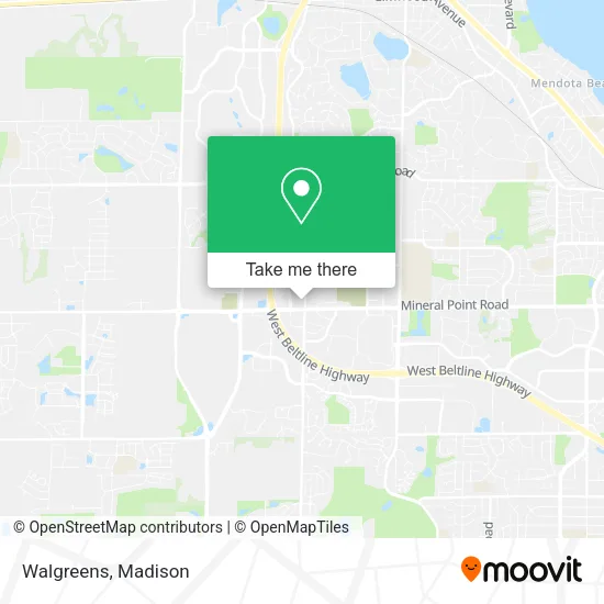 Mapa de Walgreens