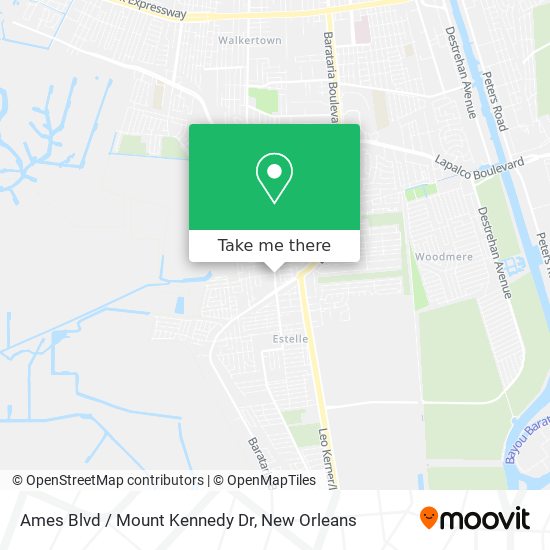 Ames Blvd / Mount Kennedy Dr map