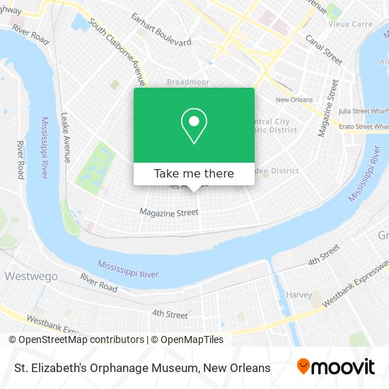 Mapa de St. Elizabeth's Orphanage Museum