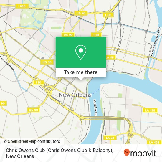 Mapa de Chris Owens Club