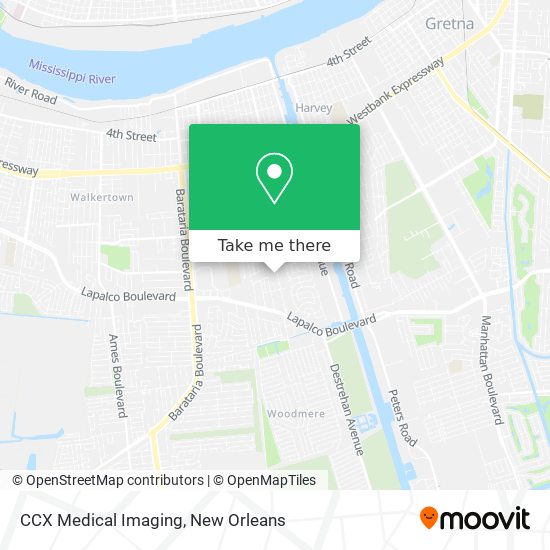 CCX Medical Imaging map