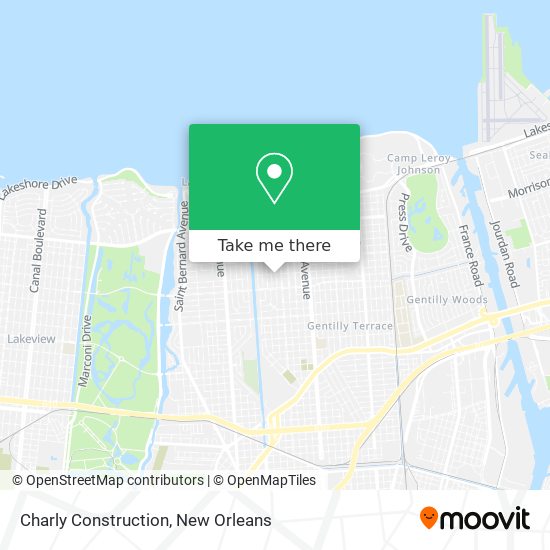Mapa de Charly Construction