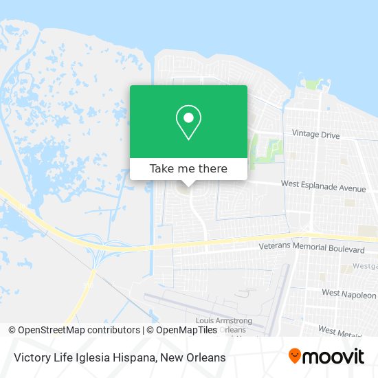 Mapa de Victory Life Iglesia Hispana