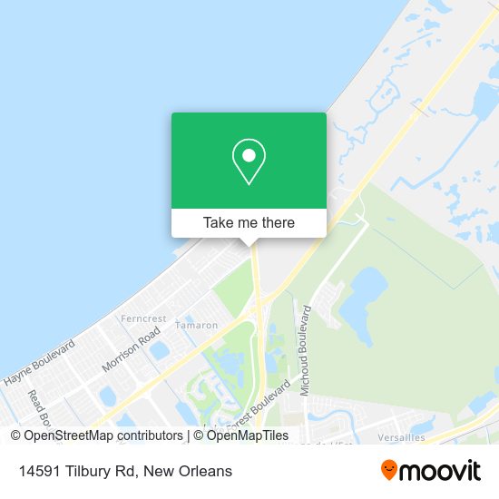 Mapa de 14591 Tilbury Rd